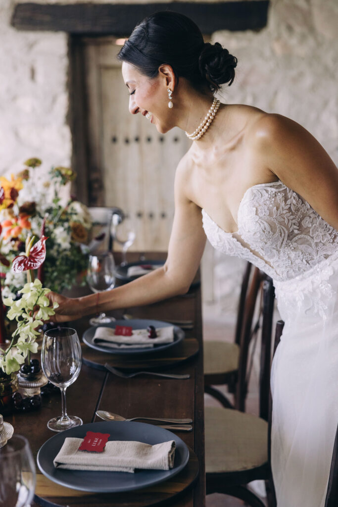Tuscany vineyard wedding curated by Posh Event Venues